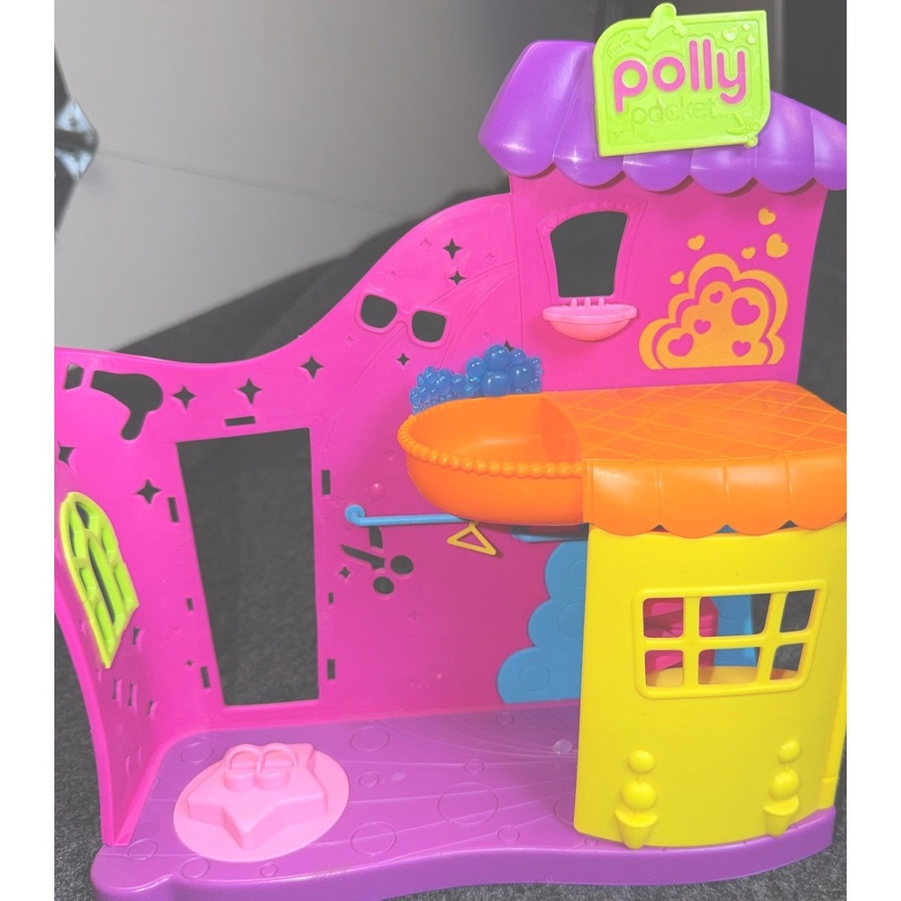 Polly Pocket Fashion Boutique Dress Shop Playset 2011 Mattel X1284 Incomplete